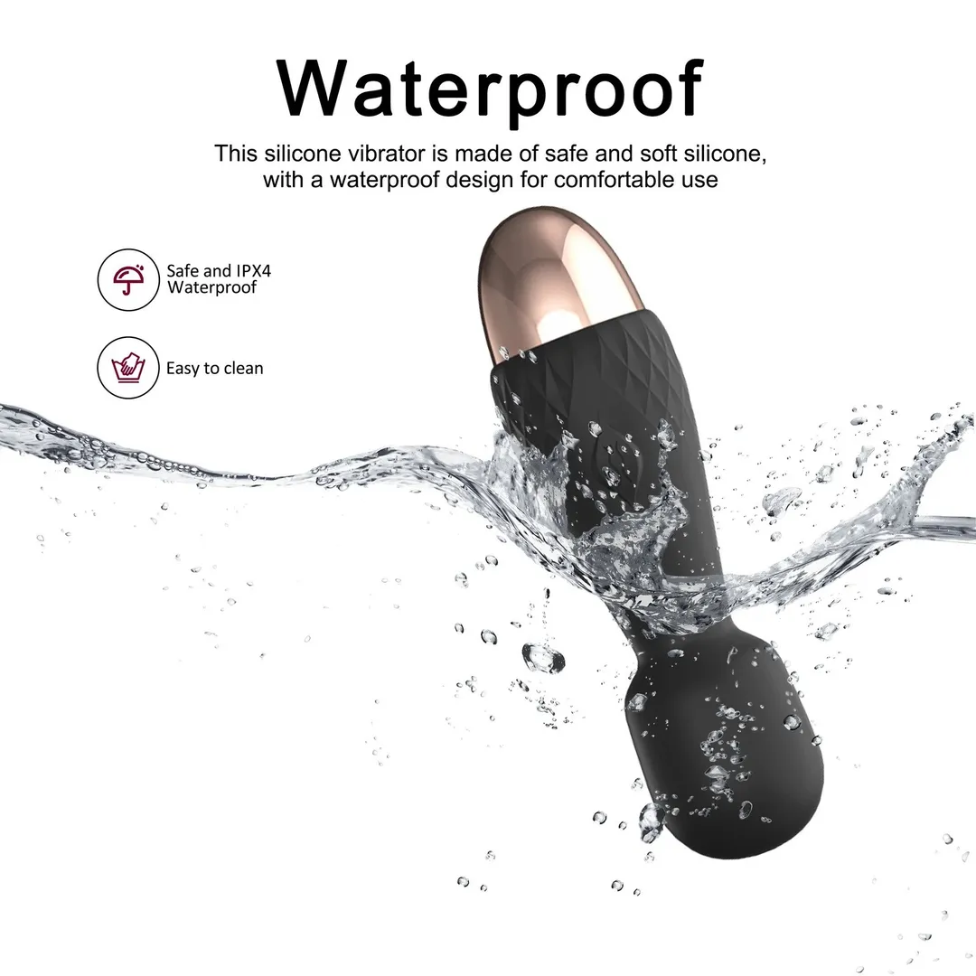 Lilo - Masajeador MINI HITACHI VARITA MAGICA LILO 10V 10/2CM NEGRO USB MSJ1007HL
