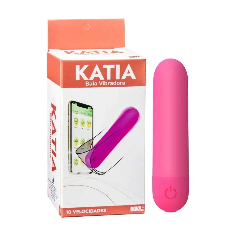 Bala KATIA CON APP 10V 8.5/2CM USB (FUCSIA) BL1824BR