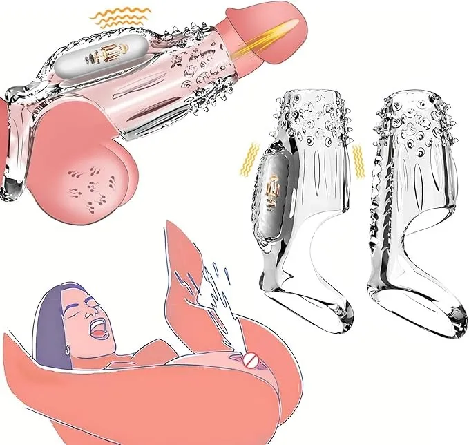 Funda PARA PENE CON VIBRACION 9/4CM (TRASPARENTE) FND1777BR