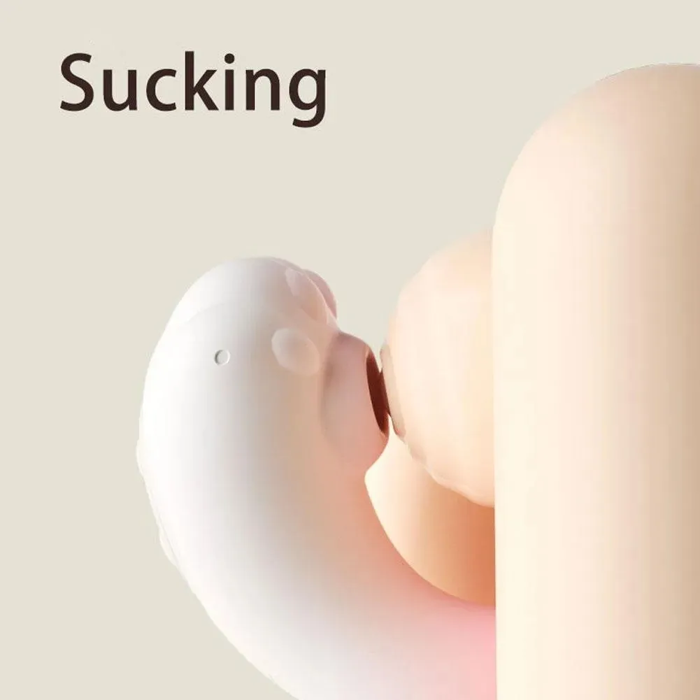 Vibrador Y SUCCIONADOR CAT CON APP 8V 8/2.5CM (ROSADO/BLANCO) VBR1813BR