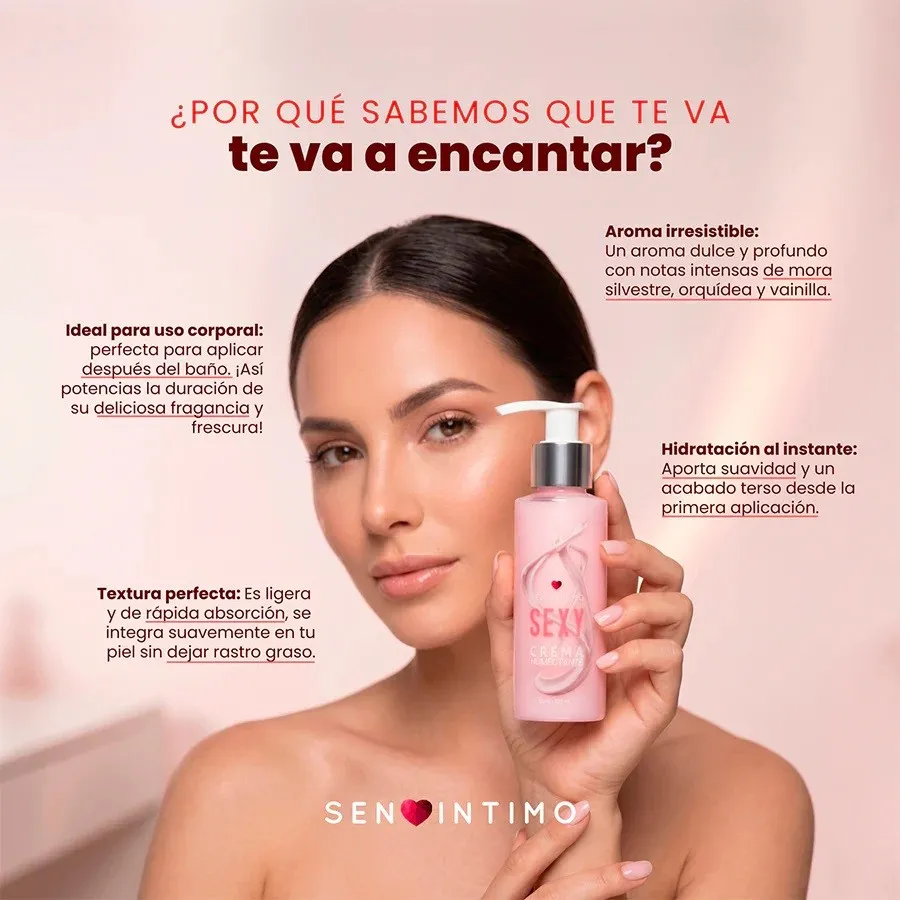 Feromonas CREMA HUMECTANTE -SEN INTIMO- 125ML (SEXY) FRM1982TC