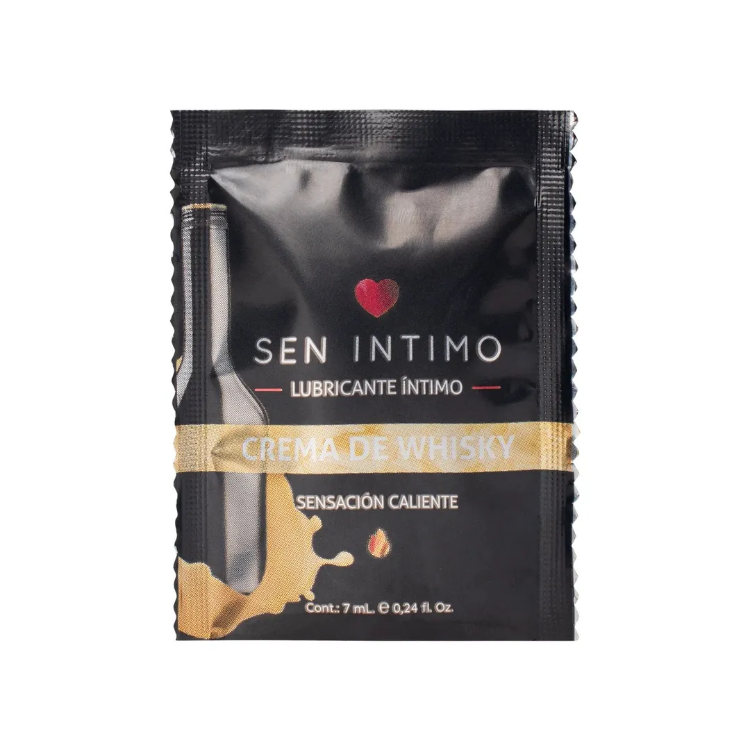 Sen Intimo - Lubricante CALIENTE -SEN INTIMO- SACHET(CREMA DE WHISKY) LBR717TC