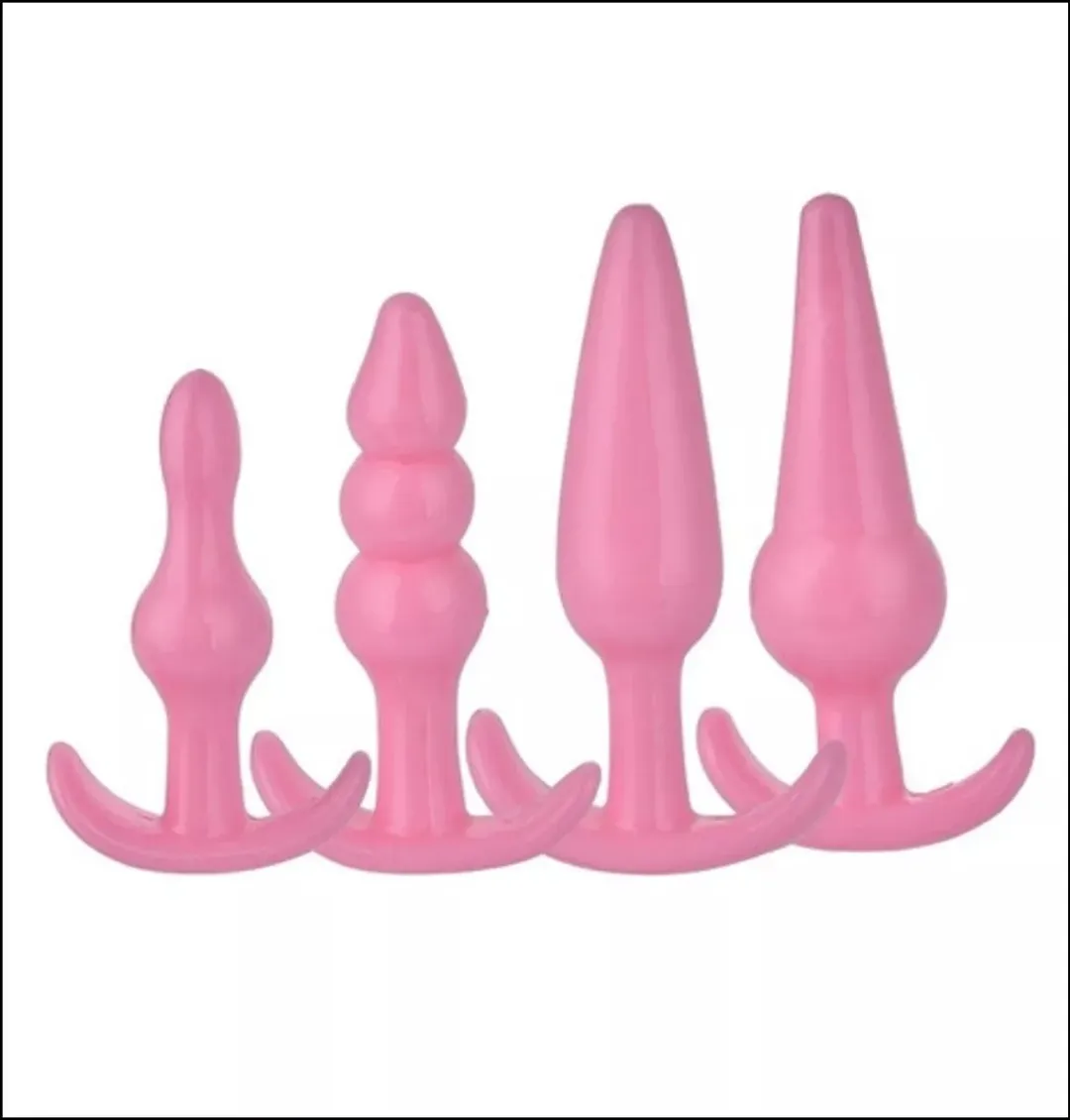 Kit PLUG SILICONA * 4 (ROSADO) KT923DH
