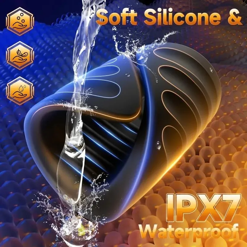 Anillo PARA PENE VIBRADOR CON APP 12V 9/7CM NLL1736DH