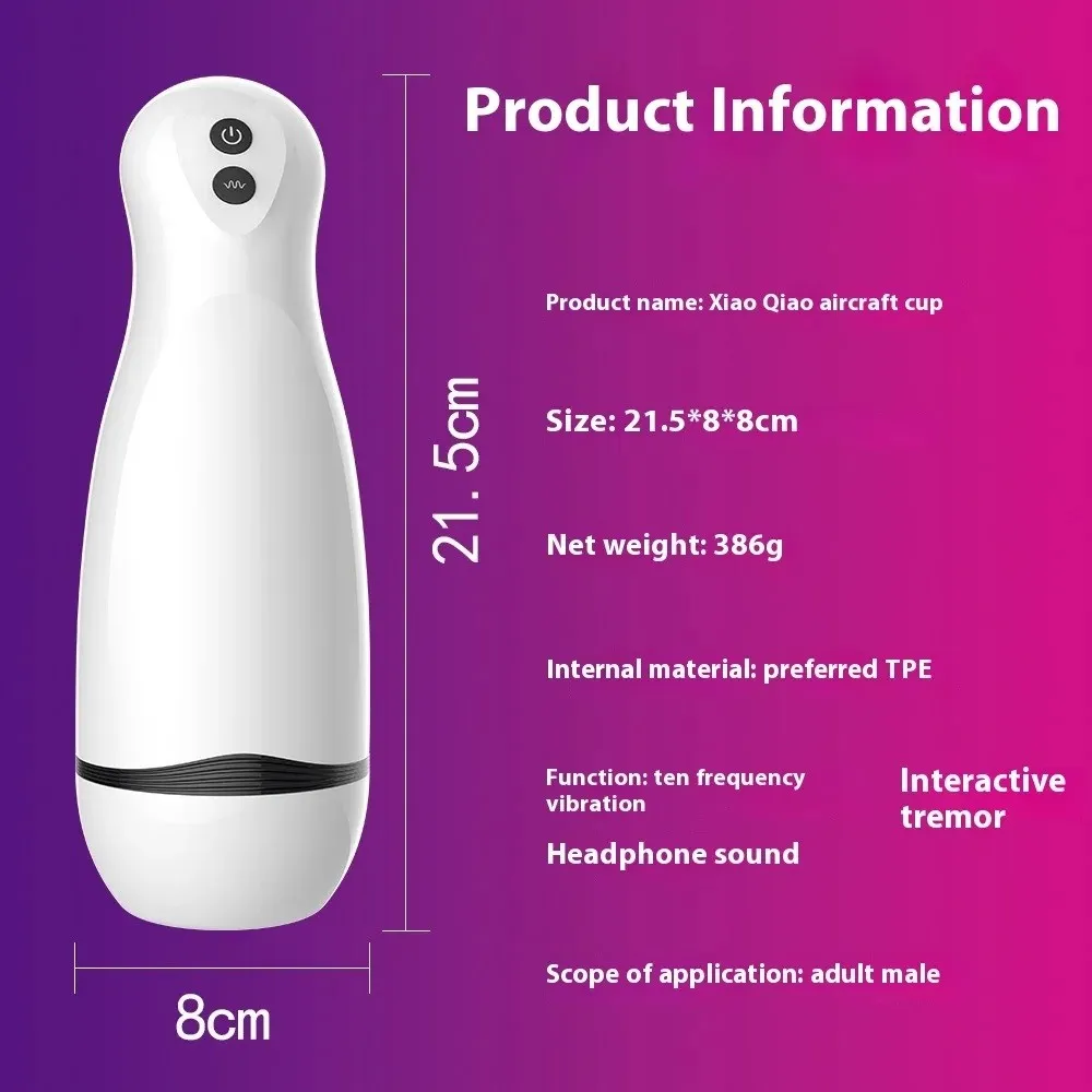 Masturbador VAGINA HYDRA 11V 21/8CM USB(BLANCO) MST1969BR