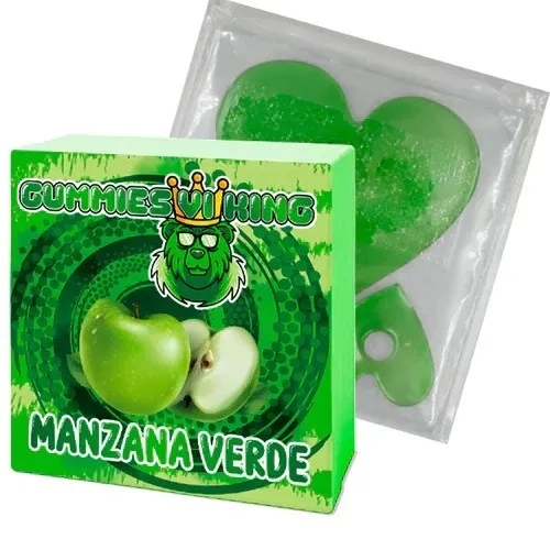 Lenceria CONJUNTO COMESTIBLES GUMMIES (MANZANA VERDE) CNJ1277BR