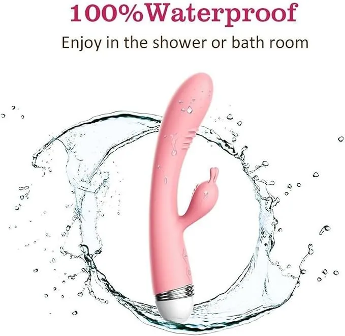 Vibrador RABBIT LILO 10V 21.8/13/3.5CM (ROSADO) USB VBR433DH