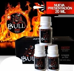 Potenciador FOR MAN BULL ENERGY *20ML (CARAMELO) PTN1061BR