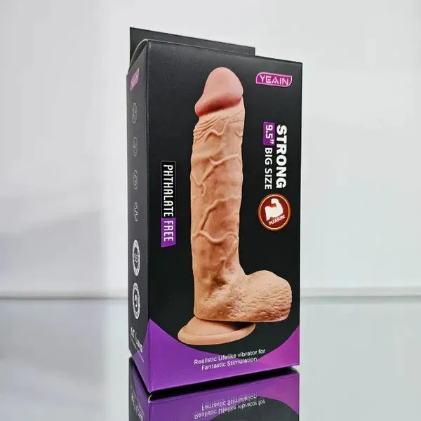 Dildo CON TEST 8' YEAIN 21/15/3.5CM (PIEL) DLD2005DH