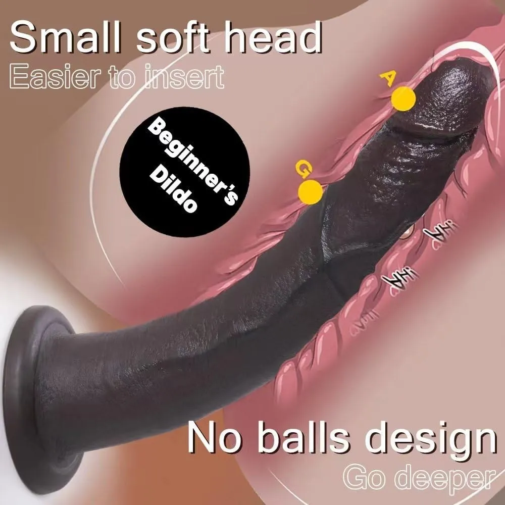 Dildo 7´ 18/3.8CM (MARRON) DLD1995DH