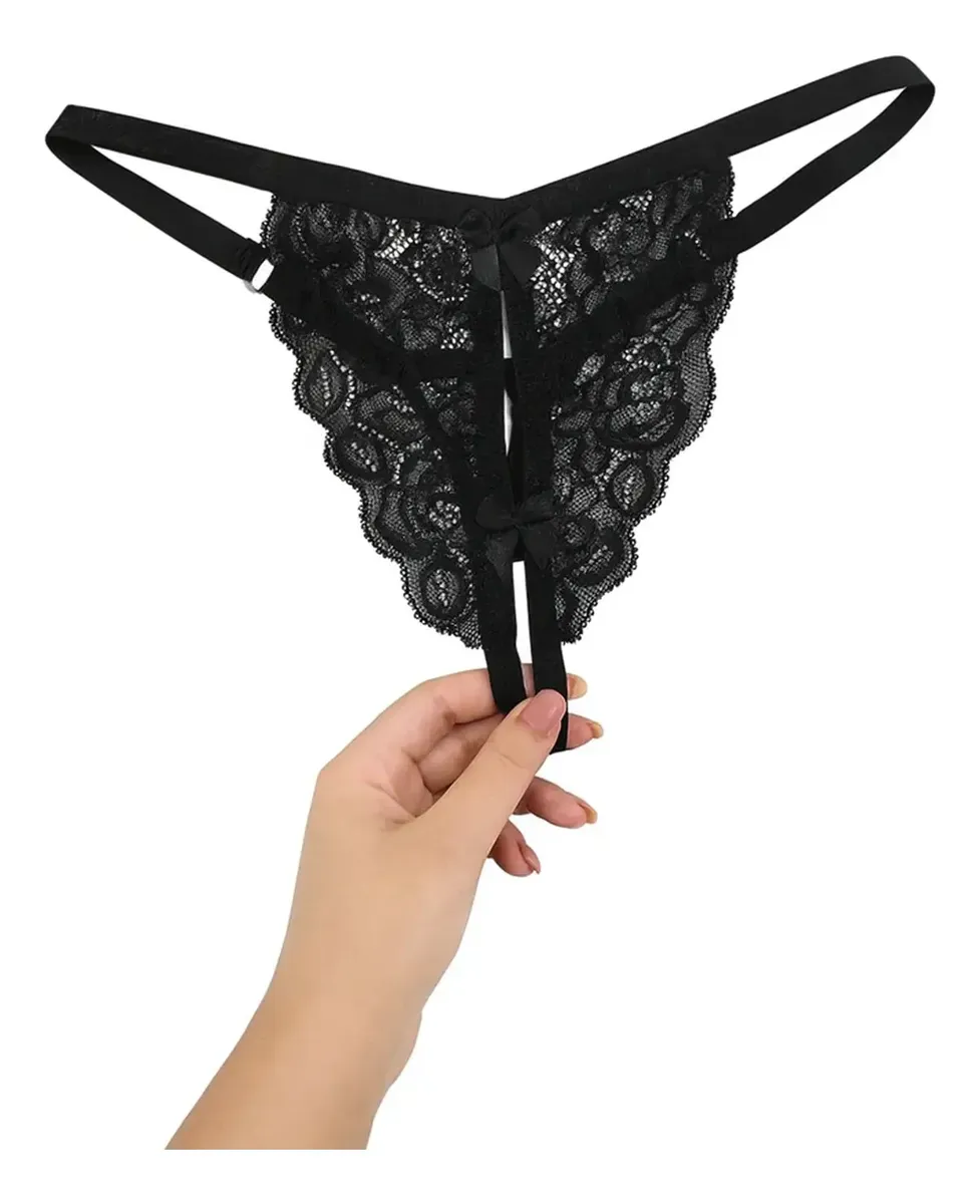 Lencería TANGAS CON ABERTURA (TUTY)*1 TNG1342PVC