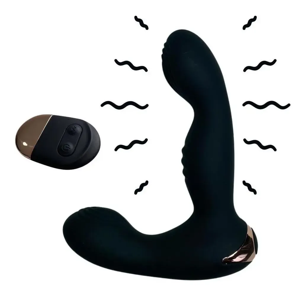 Estimulador PROSTATICO CONTROL 9V 13/11/3CM (NEGRO) USB SMT1990DH