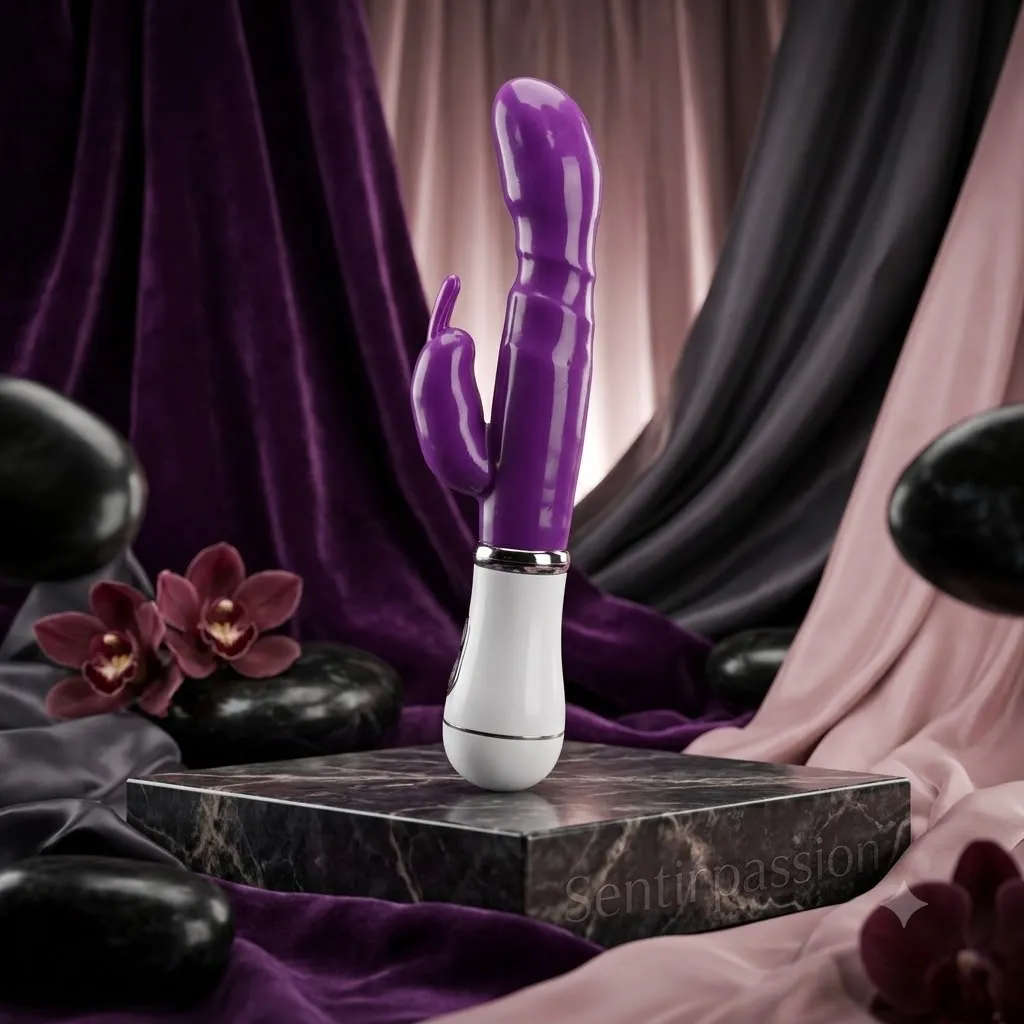 Vibrador RABBIT MARIPOSA 8V 21/3CM 2AAA (MORADO) VBR673BR