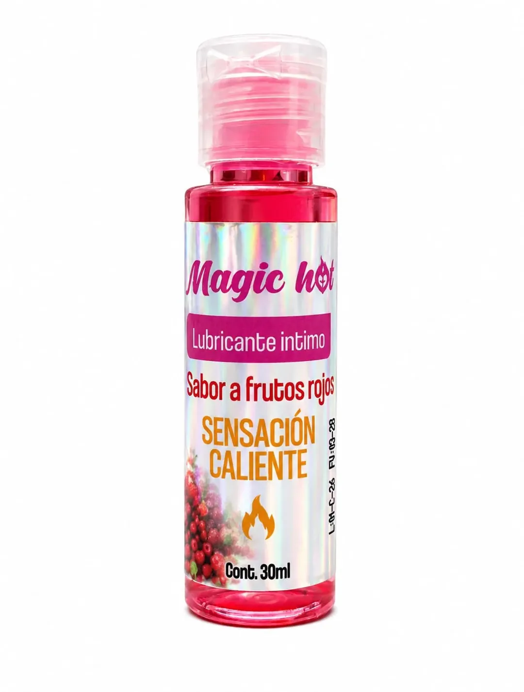 Lubricante CALIENTE -MAGIC- 30 ML (FRUTOS ROJOS) LBR2076BR 