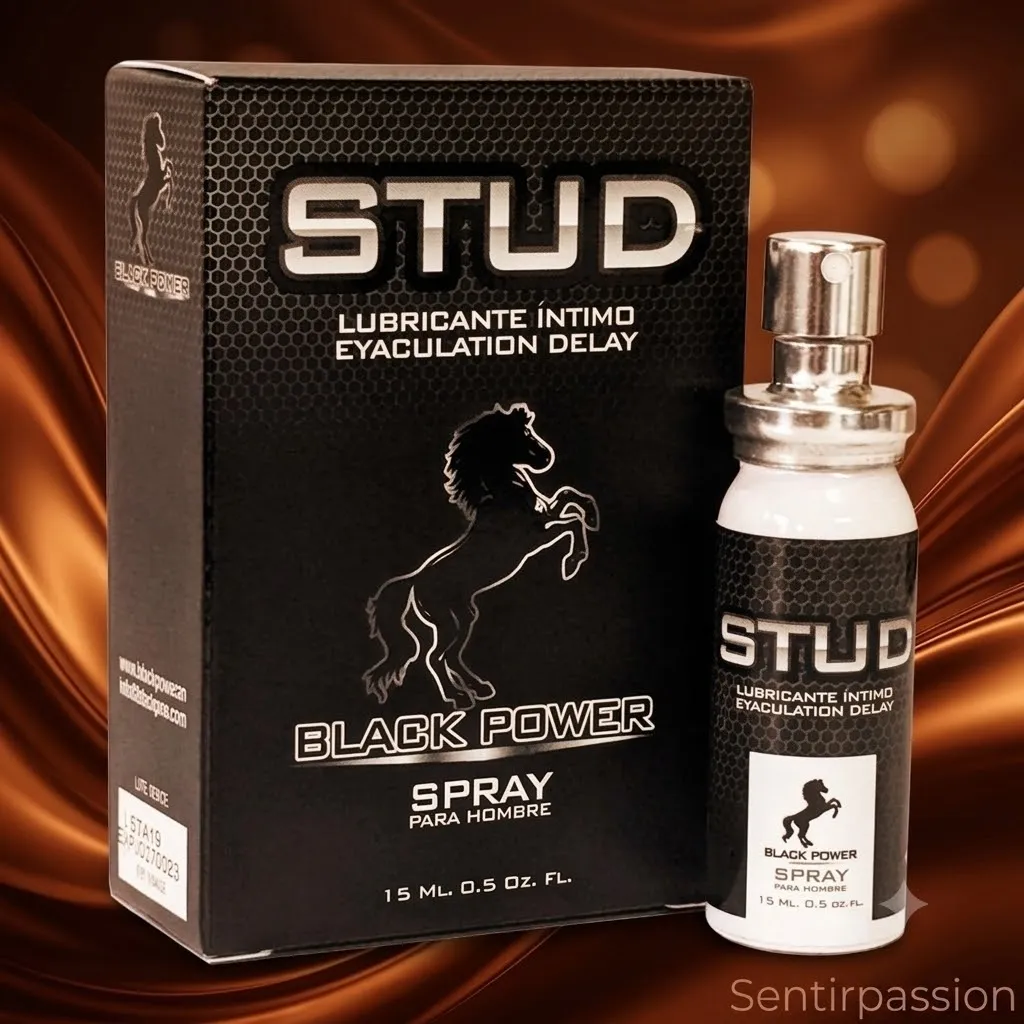 Retardante STUP BLACK POWER SPRAY -15 ML- RTR272BR