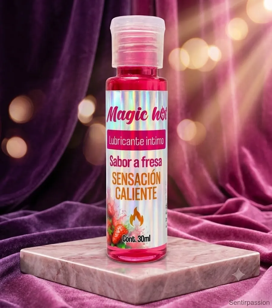 Lubricante CALIENTE -MAGIC- 30ML FRESA LBR2019BR 