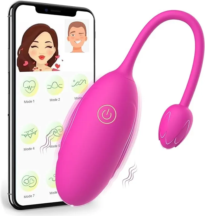 Huevo CON APP 10V 8/4CM USB (FUCSIA) HV1613BR