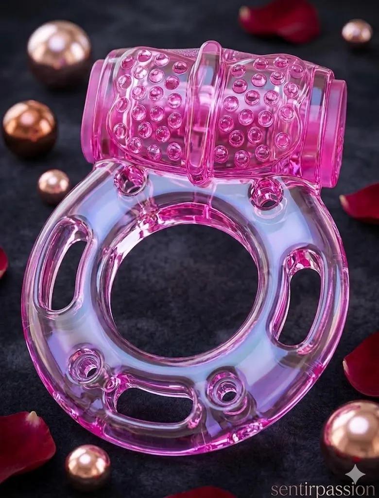 Anillo PARA PENE CON VIBRACION THOR 4.5/2.2CM (FUCSIA) NLL769BR