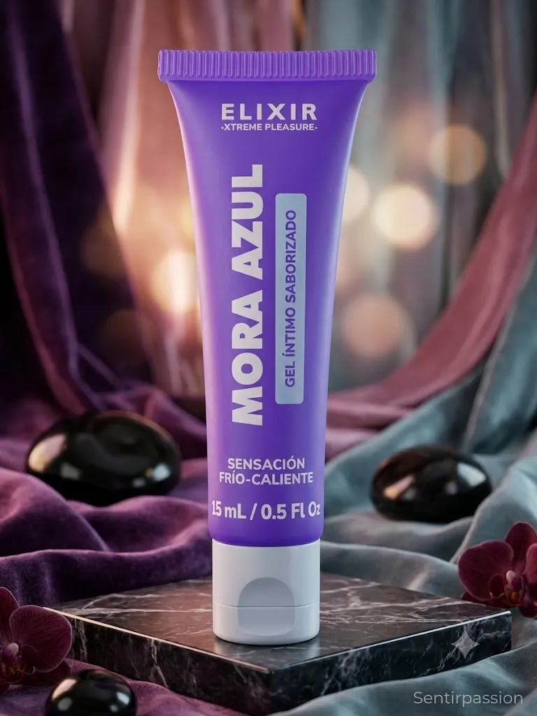 Lubricante FRIO/CALOR –ELIXIR- 15 ML (MORA-AZUL) MLT2024BR