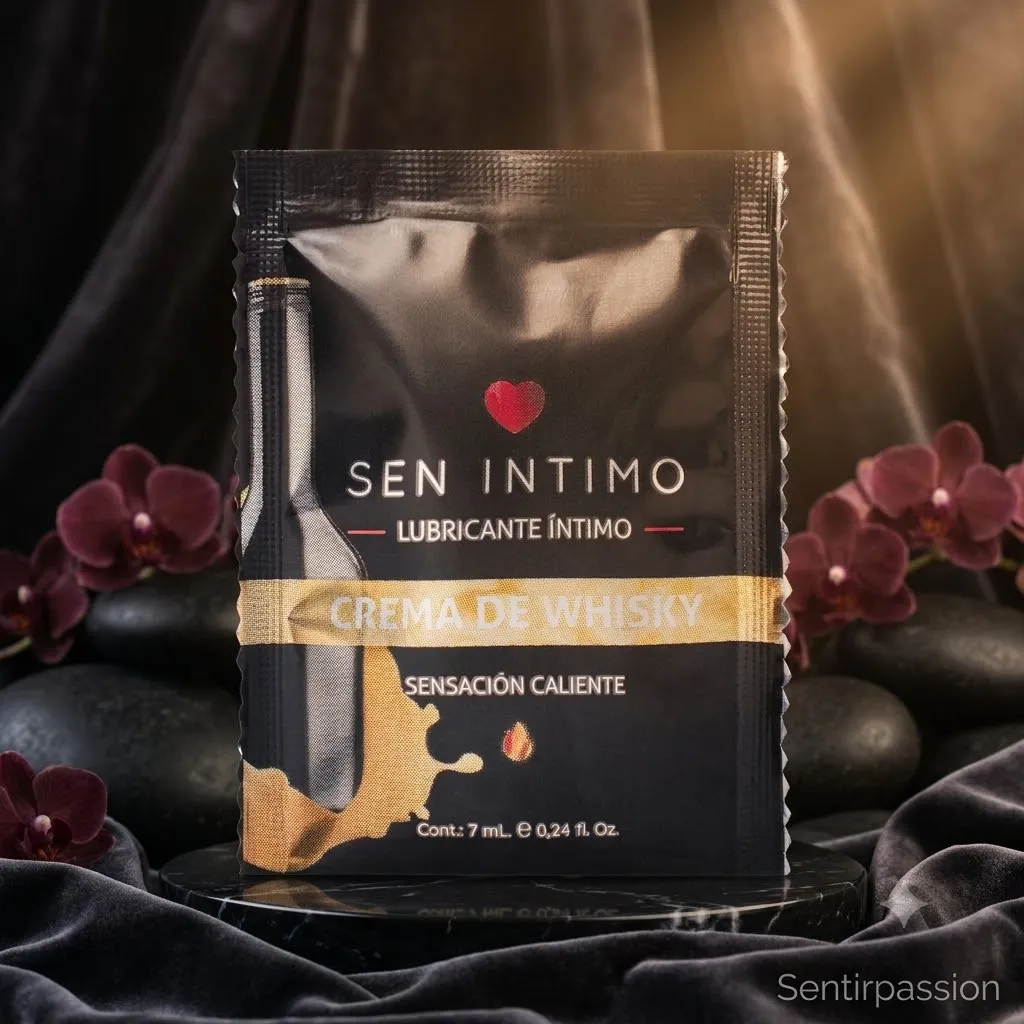 Lubricante CALIENTE -SEN INTIMO- SACHET(CREMA DE WHISKY) LBR717TC