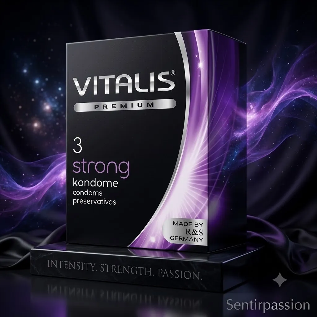 Condones VITALIS STRONG *3 + GROSOR (LILA) CND1690TC