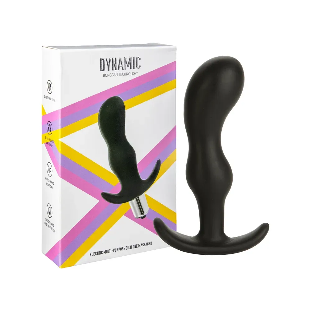 Estimulador PROSTATICO WILD 1V 11.5/8/3CM 3BOTON (NEGRO) STM2073BR