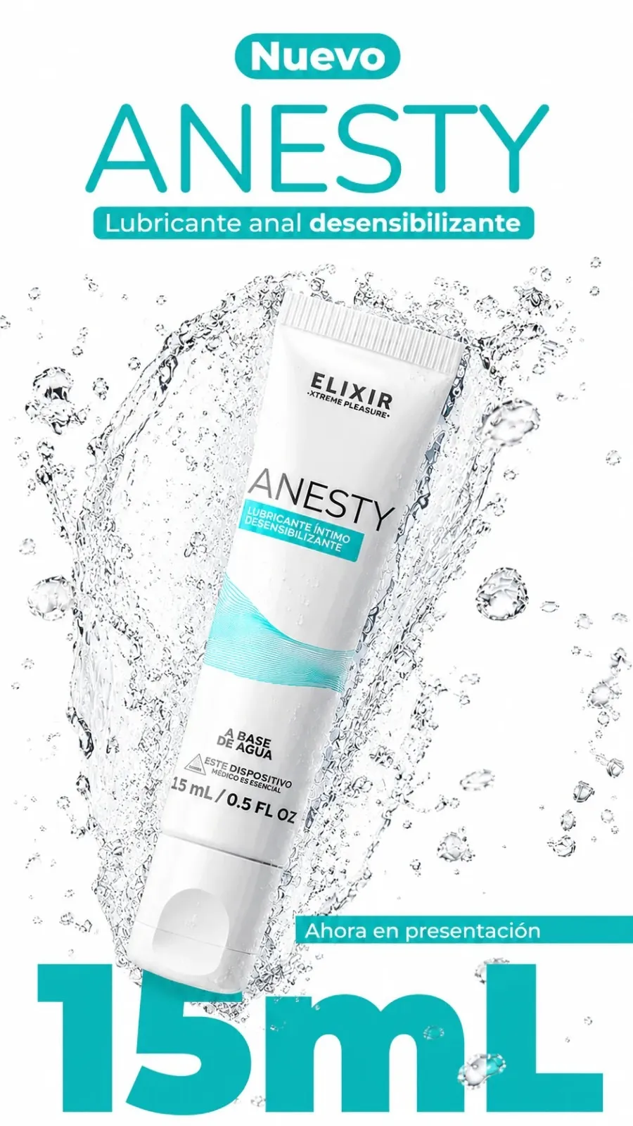 Dilatador ANAL ANESTY -ELIXIR- 15ML DLT1979BR