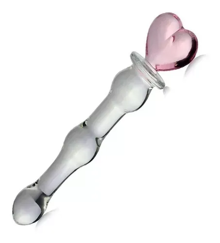 Dildo VIDRIO CORAZON TS 16/14/2 (ROSA) DLD1950BR 
