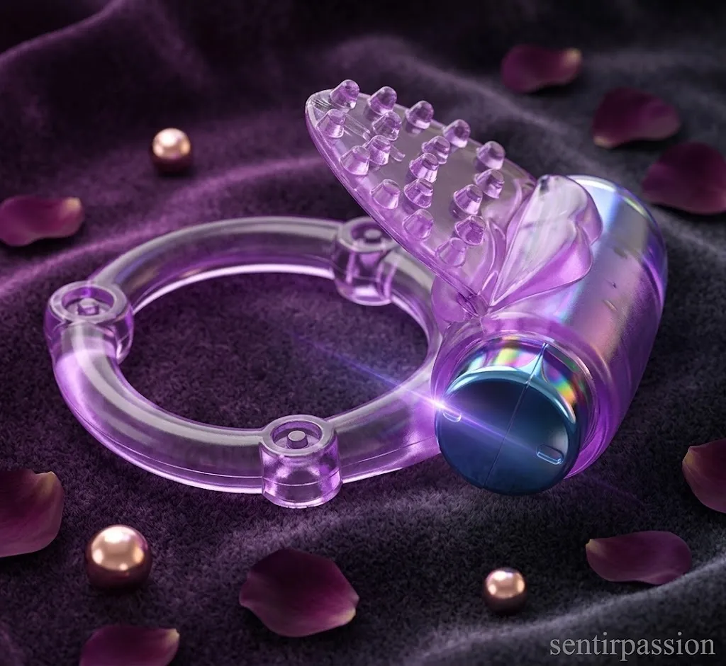 Anillo PARA PENE CON ESTIMULADOR 3/3CM (LILA) NLL1831BR
