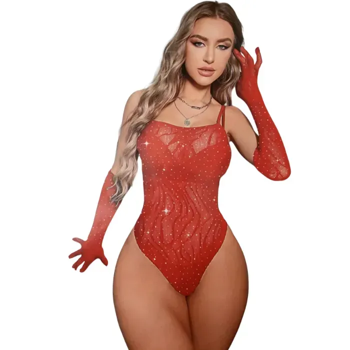 Lenceria MALLAS BODY DAILENSA 7604 (ROJO) MLL1365MD