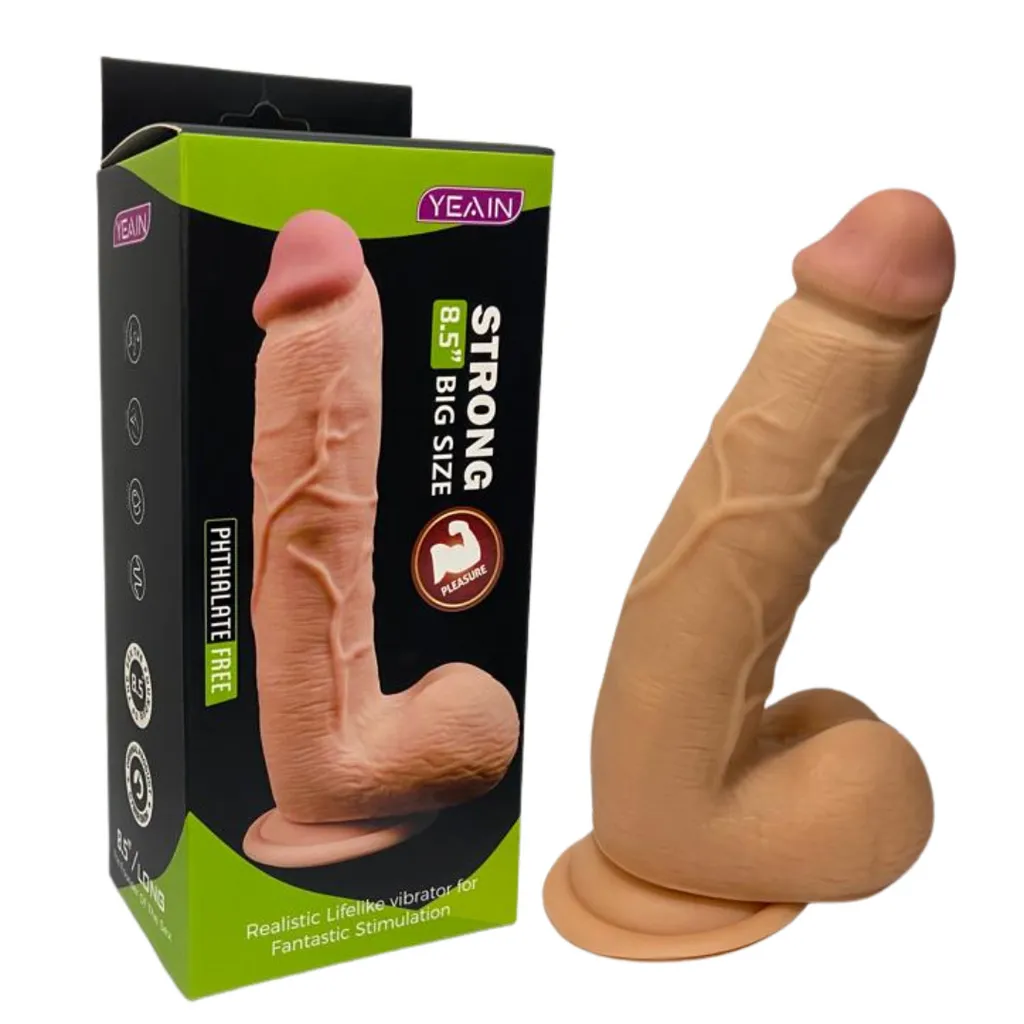 Dildo CON TEST 7.8´ 20/17/4.5CM (CAFE) DLD1772DH