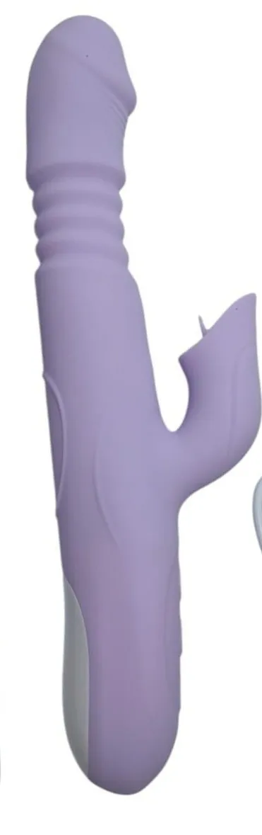 Vibrador ESTIMULADOR TERMICO TELESCOPICO 7V 23/14/3.5CM (LILA) USB VBR2001DH