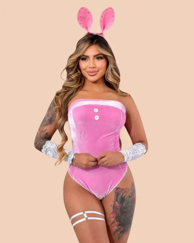 Disfraz CONEJITA SEXY ROSADA II 159 DSF1911PVC