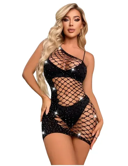 Lenceria MALLAS VESTIDO JBL 0118 (NEGRO) MLL1905MD