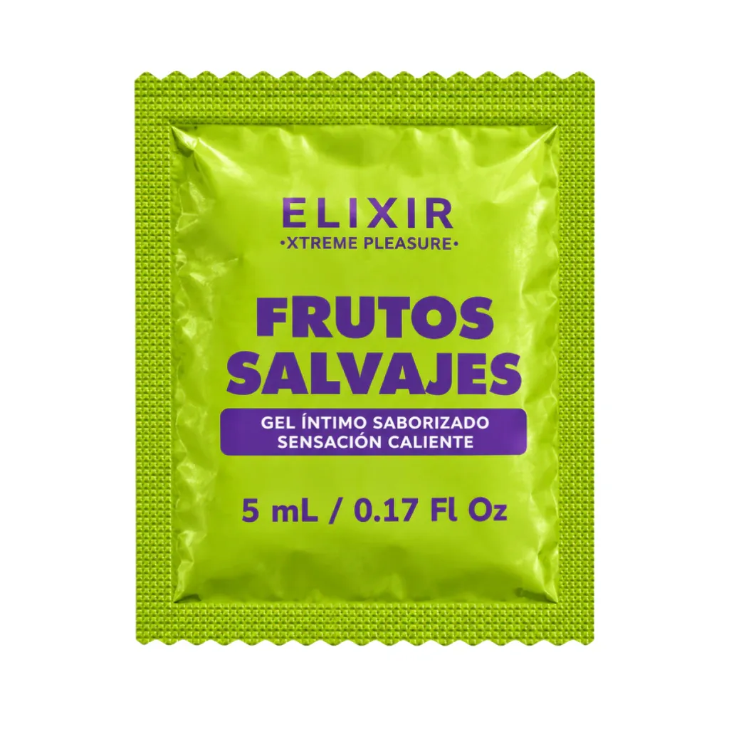 Lubricante CALIENTE -ELIXIR- SACHET (FRUTOS SALVAJES) LBR2071BR