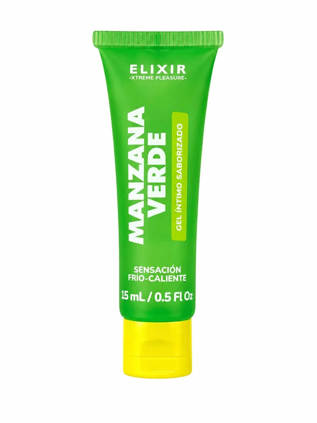 Lubricante FRIO/CALOR –ELIXIR- 15 ML (MANZANA-VERDE) MLT2023BR