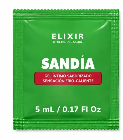 Lubricante FRIO/CALOR -ELIXIR- SACHET (SANDIA) LBR2039BR
