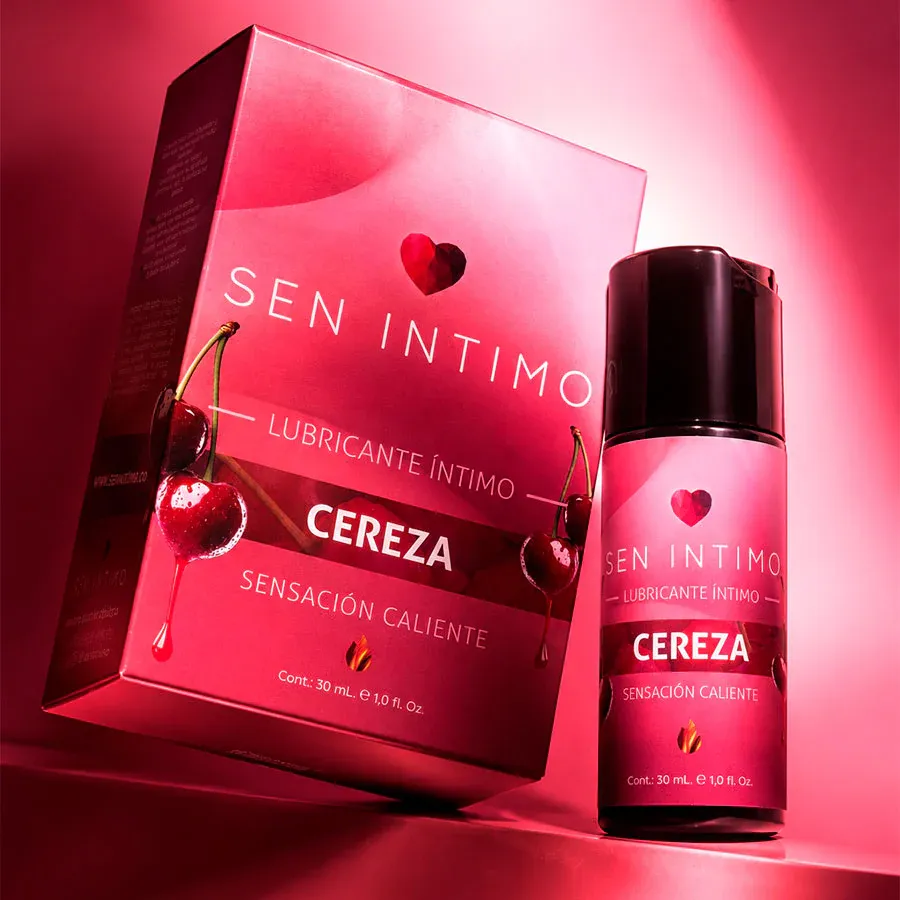 Lubricante CALIENTE -SEN INTIMO- 30 ML (CEREZA) LBR1985TC 