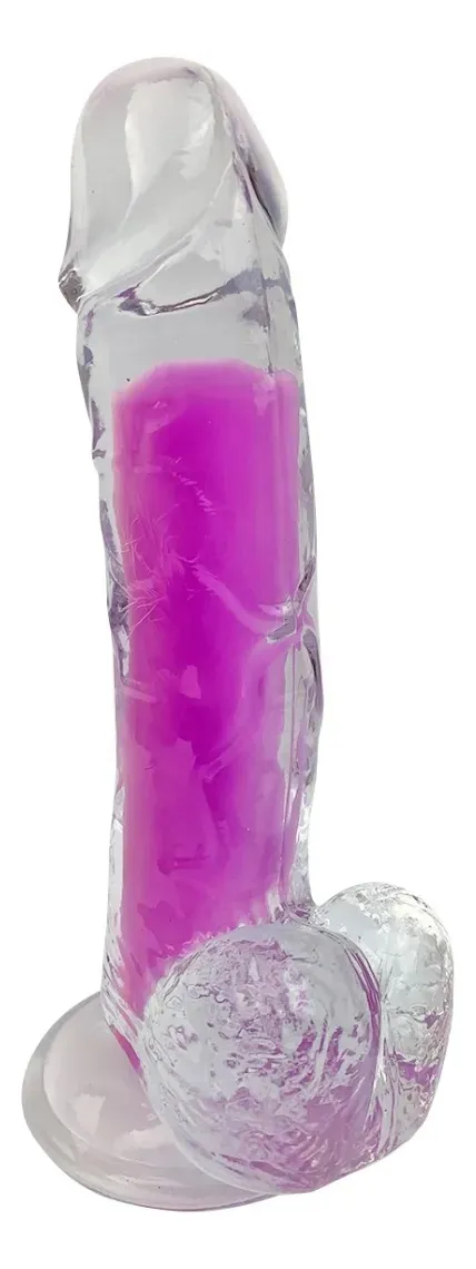 Dildo CON TEST 7.3´ NEON 18.5/14/3.6CM (FUCSIA) DLD1219ND