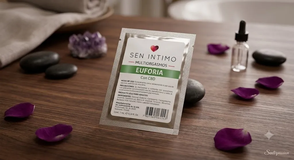 Multiorgasmico EUFORIA CANABIS -SEN INTIMO- SACHET MLT1404LH