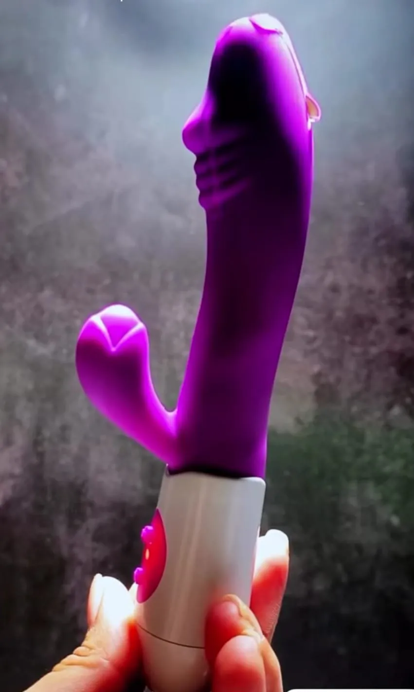 Vibrador RABBIT CANDRY 7V 19/9.5/3.2 CM USB (LILA) VBR927DH