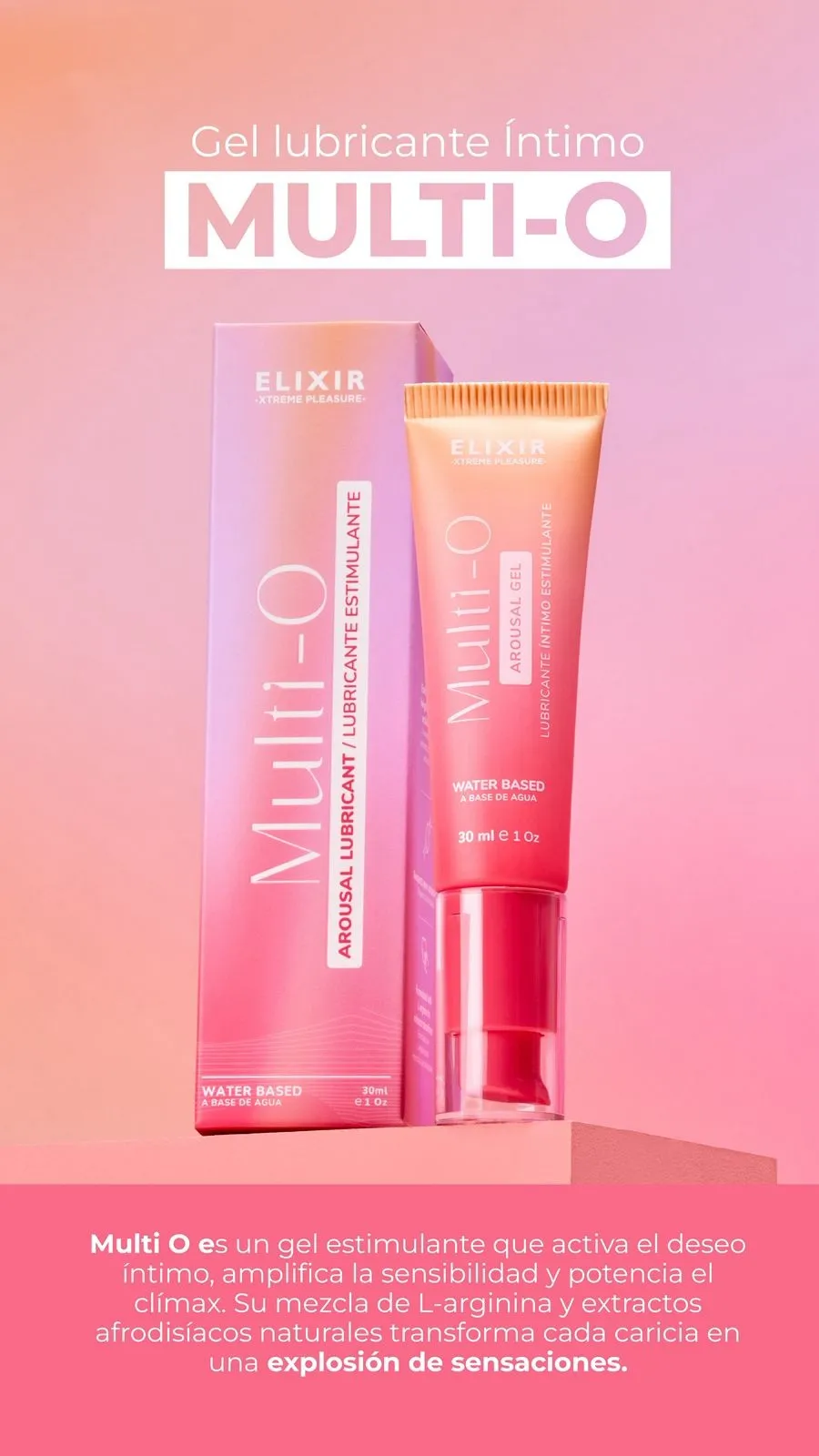 Multiorgasmico FRIO CALOR -ELIXIR- 30 ML MLT1815BR