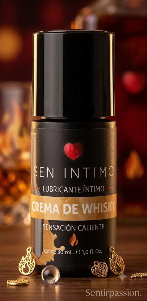 Lubricante CALIENTE -SEN INTIMO- 30 ML  (CREMA DE WHISKY) LBR209