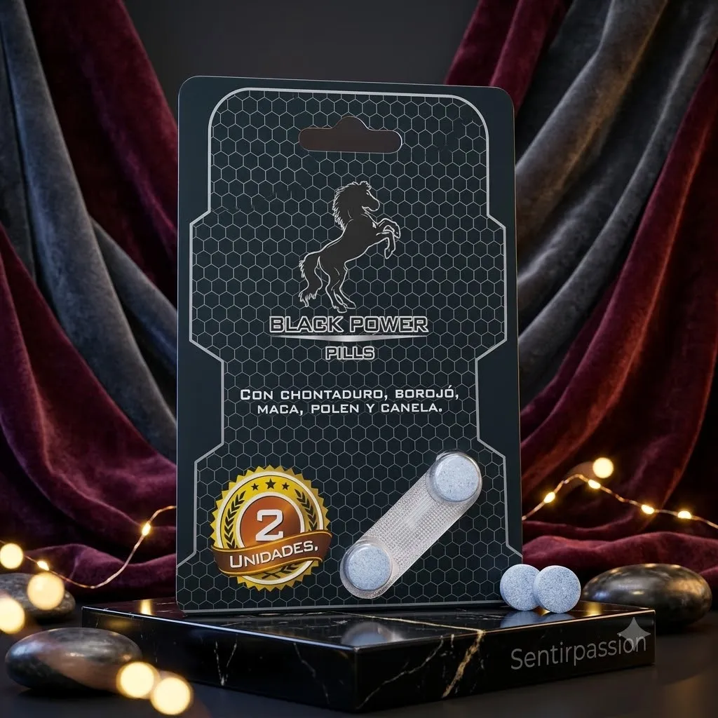 Potenciador FOR MAN BLACK POWER PILLS*2 PTN760TC
