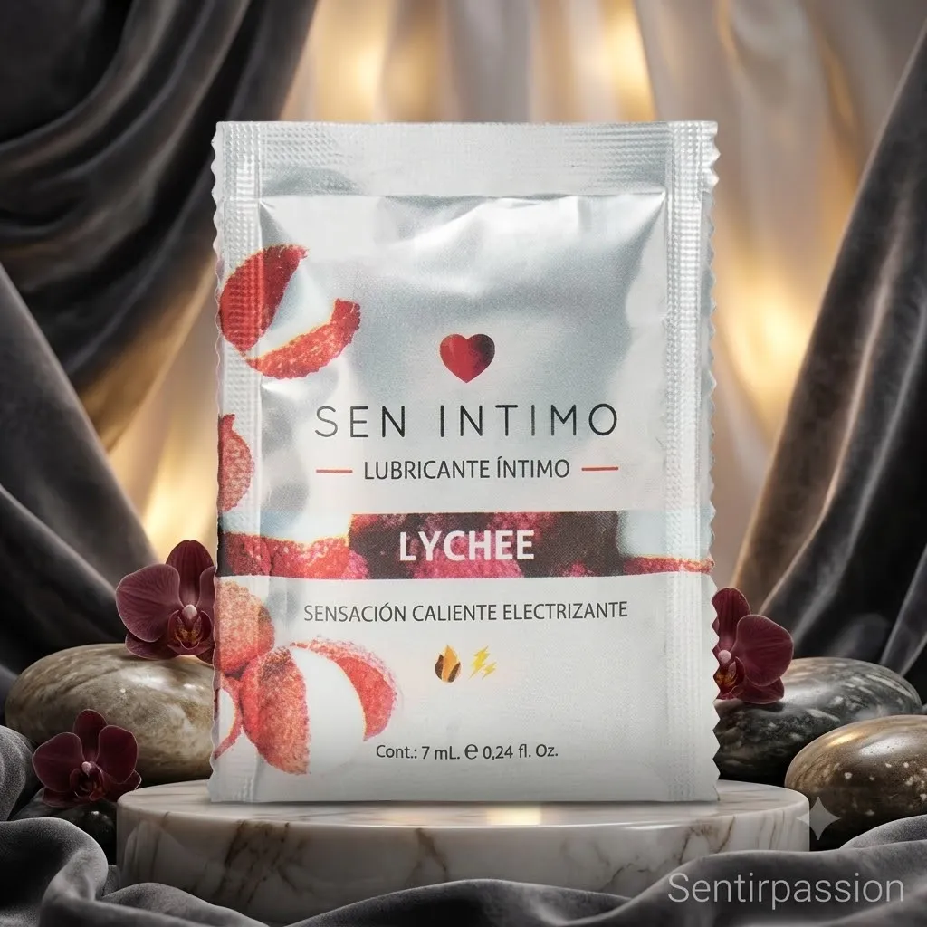 Lubricante CALIENTE ELECTRIZANTE -SEN INTIMO- SACHET LYCHEE LBR1251BR