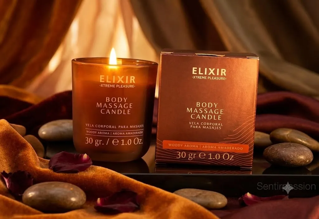 Velas PARA MASAJES AMADERADA -ELIXIR- 30G VLS962BR
