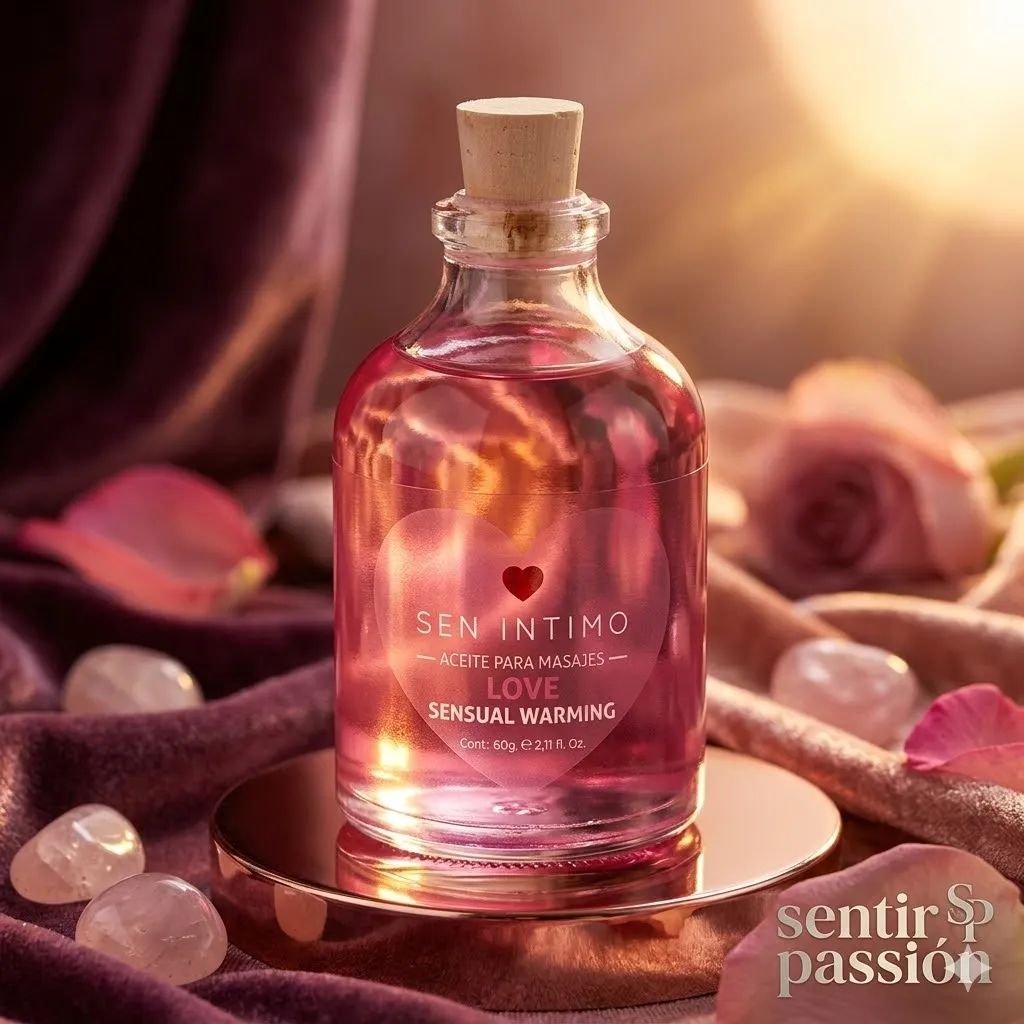Aceite MASAJES WARMING LOVE SENSUAL -SEN INTIMO- 60ML CT1710TC