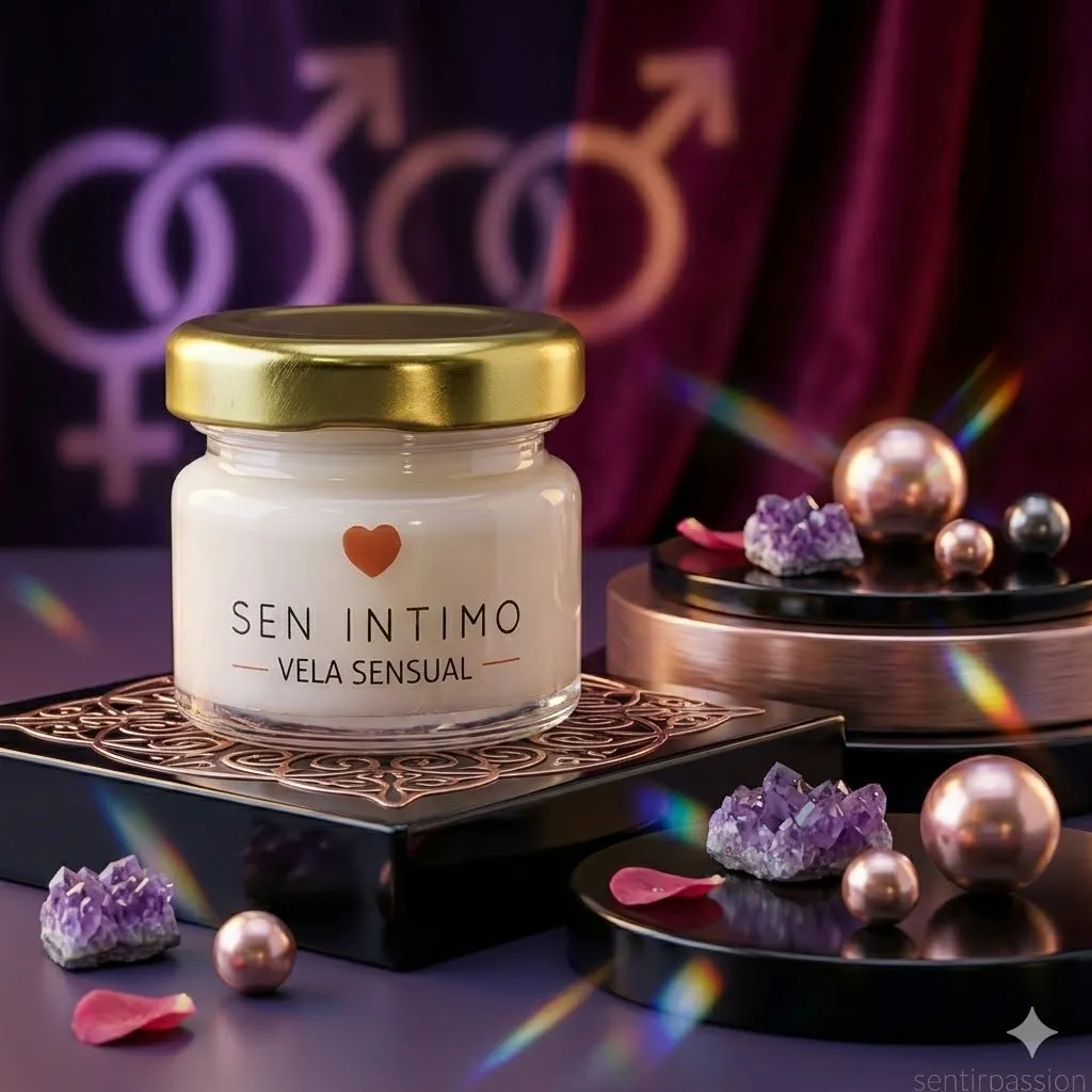 Velas PARA MASAJES CON FEROMONAS –SEN INTIMO- 25 GR (FRESA) VLS247BR