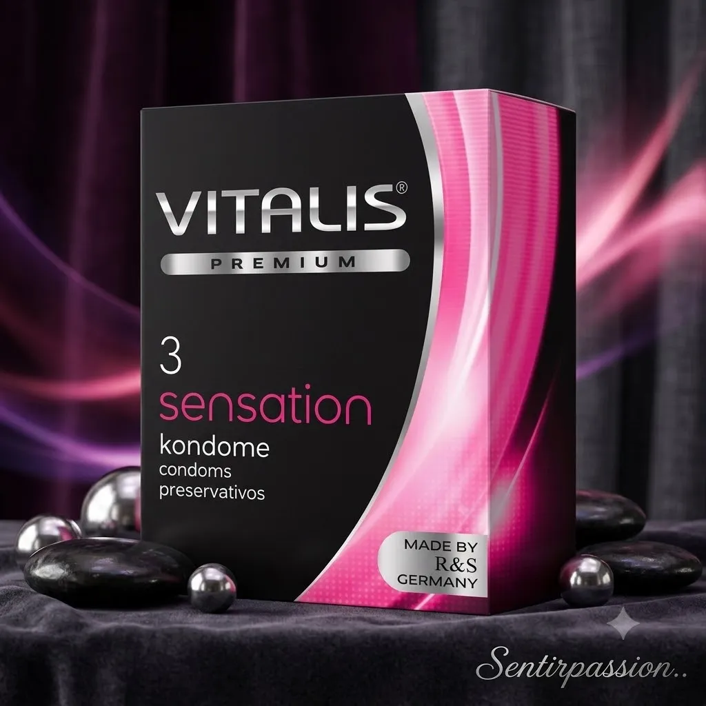 Condones VITALIS SENSATIONS *3 (FUCSIA) CND719TC