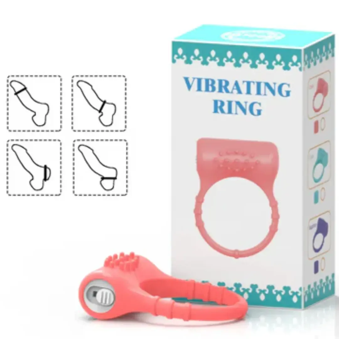 Anillo PARA PENE CON VIBRACION 3.5/3CM (VARIADO) NLL1115BR